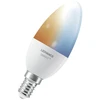 Ledvance 4,9W LED lemputė SMART+ Candle Tunable Baltas 40, E14, 2700…6500K