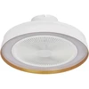 Lubinis šviestuvas 49W LED paviršinis šviestuvas - ventiliatorius, baltas, 2700/6500K, dimeriuojamas