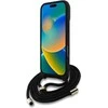 Dėklas Guess 4G Big Logo Cord Stap Crossbody Apple iPhone 16 Pro rudos spalvos