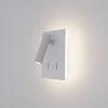 4W + 3W LED sieninis šviestuvas MANAT MINI, baltas, 3000K, A3568100B