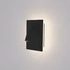 4W + 3W LED sieninis šviestuvas MANAT MINI, juodas, 3000K, A3568100N