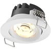 4W LED įleidžiamas šviestuvas TILT, baltas, 2700/3000K, dimeriuojamas, IP40, E4023070BDP