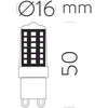 4W LED lemputė, G9, 2700K, 360°, ACB62591