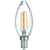 4W LED lemputė, skaidri, E14, 2700K