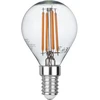 4W LED lemputė, skaidri, E14, 6500K, 3vnt.