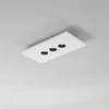4W LED lubinis šviestuvas XICO, baltas, CCT