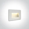 4W LED sieninis šviestuvas, baltas, 3000K, 68076/W/W