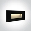 4W LED sieninis šviestuvas, juodas, 3000K, 68076A/B/W