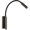 4W LED sieninis šviestuvas MATRIX, juodas, 3200K, 4218101