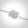 4x0,5W/10W/m LED modulis, IP65, tiekiamas 50 vnt. grandinėje, bendras ilgis 10m., 7840D/D
