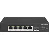 Maršrutizatorius Hikvision 5 prievadų, 4 PoE prievadų komutatorius Hik-vision DS-3T1306P-SI/HS