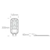 50W LED gatvės šviestuvas, antracito sp., 3000/4000/5000K, 70118A/AN/V