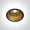 50W LED įleidžiamas šviestuvas, juodas, GU10, 10105AD/B/BS