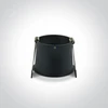 50W LED įleidžiamas šviestuvas, juodas, GU10, 10105AD/B/BS