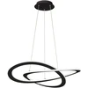 50W LED pakabinamas šviestuvas CHARLIE, juodas, 3000K, 4235800