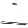 50W LED pakabinamas šviestuvas FEBE, juodas, 3000K, dimeriuojamas, 01-2927