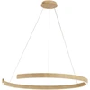 50W LED pakabinamas šviestuvas NAVEL, medžio sp., CCT