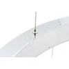 50W LED pakabinamas šviestuvas RING 80, sidabro sp., 3000K