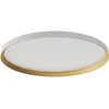 50W LED paviršinis/pakabinamas šviestuvas DAMA, baltas/aukso sp., 3000/4000/5000K, 60cm, 01-3747