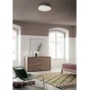 Lubinis šviestuvas 50W LED paviršinis šviestuvas ERIE, matinės juodos/baltos sp., 3000K, 01-1682
