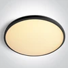 Lubinis šviestuvas 50W LED paviršinis šviestuvas, juodos sp., 2800/3300/4000K, 600mm, UGR19, 62020FU/B/V