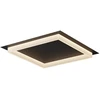 Lubinis šviestuvas 50W LED paviršinis šviestuvas PERIMETRO, juodas, 3000/4000/6500K