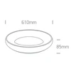 Lubinis šviestuvas 50W LED plafonas, baltas, 2700/3000/4000K, dimeriuojamas, 61cm, 62144N/W/V