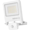 50W LED prožektorius ENDURA, baltas, 3000K, su judesio davikliu, IP44