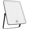 50W LED prožektorius ESSENTIAL, juodas, 3000K, su judesio davikliu