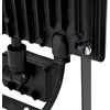 50W LED prožektorius KASTEL, juodas, 4000K, IP65, su judesio davikliu