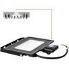 50W LED prožektorius su judesio davikliu MHC, juodas, 6500K, IP65