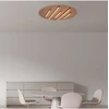 52W LED lubinis šviestuvas, juodos/raudonos plytų sp., 3000K, dimeriuojamas, 2571