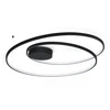 52W LED lubinis šviestuvas OZ, juodas, 3000K, 365053
