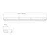 52W LED šviestuvas WARS 1x150 SA 3H MT 4000K