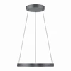 53W LED pakabinamas šviestuvas E-LOOP, pilkos sp., 2700-5000K, dimeriuojamas, 70cm, reguliuojamo aukščio