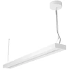 54/48/43/34W LED linijinis šviestuvas LINEAR INDIVILED DIRECT/INDIRECT 1200, baltas, 3000K, su judesio/šviesos davikliu, DALI2