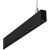 54W LED linijinis paviršinis/pakabinamas šviestuvas FX35-P, juodas, 3000K