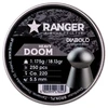 5.5 mm RANGER Diabolo Doom Heavy plokšti šratai 250 vnt. 1.175 g