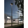 55W LED gatvės šviestuvas TIME 180, juodas, 3000K