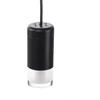 55W LED pakabinamas šviestuvas FLUSSO 20, juodas, 3000K