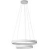 55W LED pakabinamas šviestuvas VALDIS, baltas, 3000/4000K