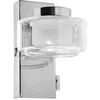 Sieninis šviestuvas 5,5W LED sieninis vonios šviestuvas ORBIS FLAME, chromo sp., 3000/4000K, IP44