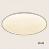 56W LED lubinis šviestuvas, baltas, 2700/3200/4000K, DALI, 65cm, 25199