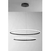 56W LED pakabinamas šviestuvas AXIS, juodas, CCT