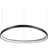 56W LED pakabinamas šviestuvas GEMINI, juodas, 4000K, 372198