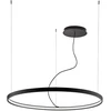 56W LED pakabinamas šviestuvas VERDI, juodas, 4000K, 4224301