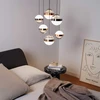 Ideal Lux 58W LED pakabinamas šviestuvas GALAXY SP6, juodos/baltos sp., 3000K, 321172