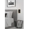 5W + 3W LED sieninis šviestuvas MANAT, baltas, 3000K, su USB ir USB C jungtimis, A3568002B