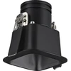 5W LED įleidžiamas šviestuvas, juodas, 3000K, IP54, S347