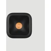 5W LED įleidžiamas šviestuvas, juodas, 3000K, IP54, S347